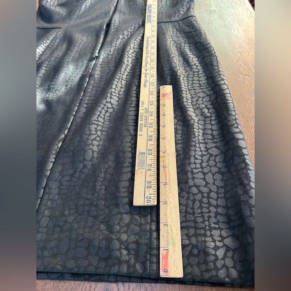 Calvin Klein “Snake”-print little Black Cocktail Dress Sleeveless. Like new,sz16 - Picture 11 of 11